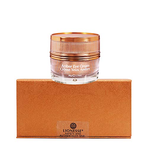 Lionesse Gem Amber Dark Circle Eye Cream - Made with Vitamin A, Vitamin E and Caffeine