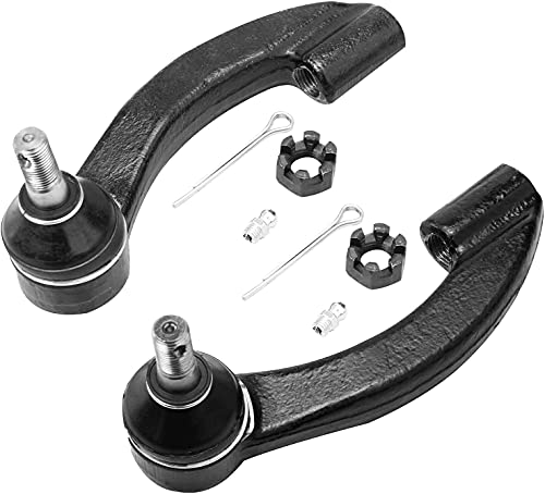 Image of Detroit Axle - Front End 8pc Suspension Kit for Chrysler Sebring Cirrus Dodge Stratus Plymouth Breeze, 2 Lower Control Arms w /Ball Joints 4 Outer & Inner Tie Rods 2 Sway Bar Links Replacement