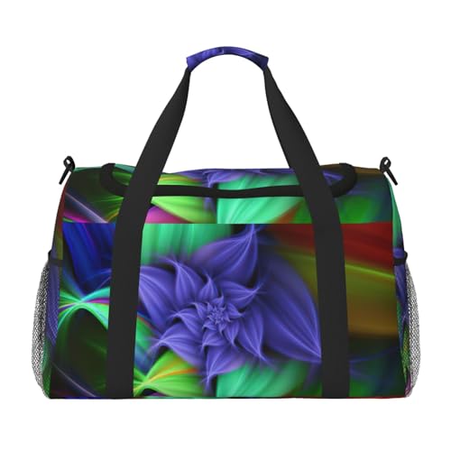 Sac à main d'entraînement floral noir pour ranger vos affaires