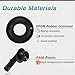 FUSCH PCV CCV Vent Valve Elbows & Grommets Set Compatible with Jeep Grand Cherokee 4.0L 2000 2001 2002 2003 2004, Replace#:53013360AA, 53030497, 2946079