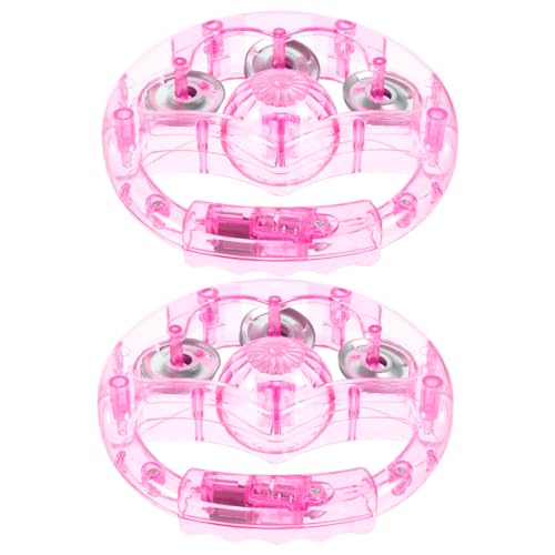 Toddmomy Glowing Rattle Light up Toys Karaoke Accessories Musical Instrument for Boys and Girls Rhythm Musical Instrument