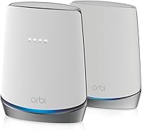 Vista 1 de Netgear Orbi Combo de Router de Módem de Cable Sistema Mallado (CBK752) DOCSIS 3.1 – WiFi 6 AX4200 (4.2 Gbps) – Funciona con Xfinity, Spectrum, Cox