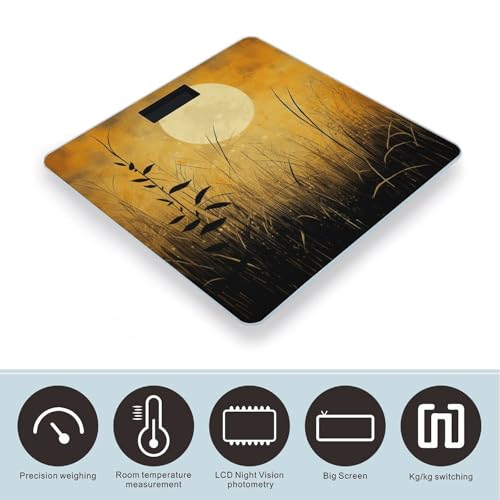 Báscula Digital de Baño FekiLoot con Pantalla Grande miniatura 3