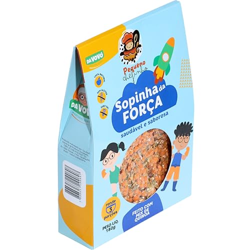 Da Vovó, Sopinha da Força, Pequeno Chefinho, Rende 3 porções, Pro...