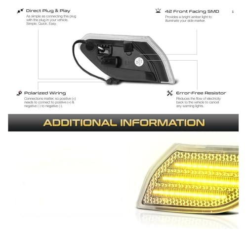 Luz intermitente para parachoques Gladiator JT y Wrangler JL de 2018 a 2021 6