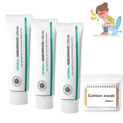 Crème à base de plantes contre les hémorroïdes Qartel, Herbal Hemorrhoids Cream Qartel, Qartel Herbal Hemorrhoids Cream, Crème pour le traitement des hémorroïdes, crème pour les hémorroïdes (3 Pcs)