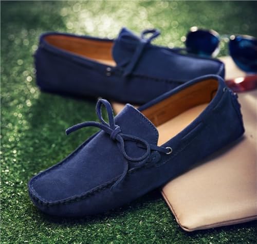 Men's Loafers Driving Loafers Solid Colors Breathable Faux Leather Lightweight Slip Resistant Comfortable Party Slip-ons4