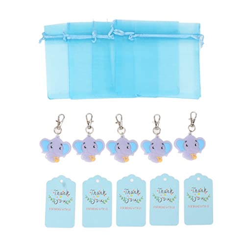 Brinde de Lembrancinha de chá de bebê, Organza de Silicone Fofo e Decorativo Em Forma de Animal 120