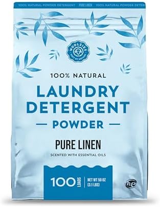 Woolzies 100% Natural Laundry Powder Detergent Soap Scented with Pure Essential Oils Extra Strength Biodegradable Formula, Safe for Sensitive Skin 100 Loads image 5