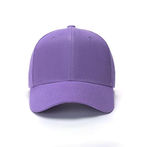 Image of ZH Plain Adjustable Baseball Cap - Lot of 12 Unisex Blank Design Caps