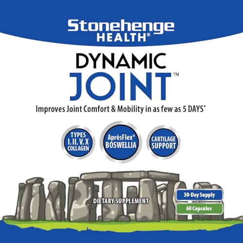 Stonehenge Health Dynamic Joint + Dynamic Turmeric Bundle Supplements Supports Comfort, Mobility, Flexibility - Thumbnail 5