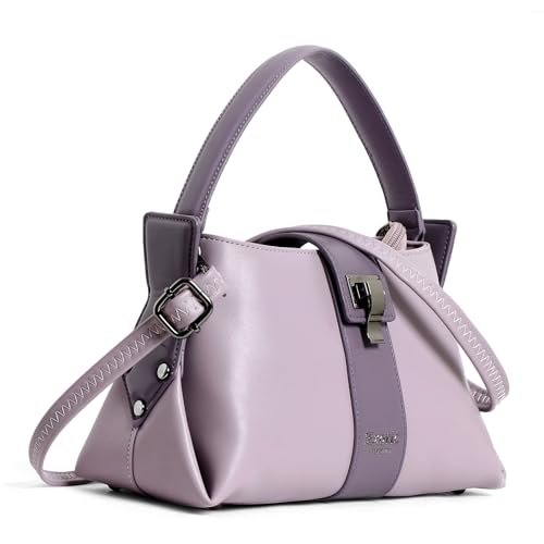 Image of EXOTIC Premium Stylish Dual Tone Elegant Buckle Hand & Sling Bag - Cruise Couture Collection
