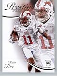 2023 Panini Prestige #372 Rashee Rice RC Rookie Card Kansas City Chiefs Official NFL Football Card in Raw (NM or Better) Condition