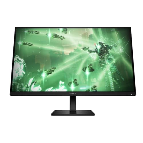 Image of OMEN 27qz 27 inch Class WQHD Gaming LCD Monitor - 27 inch Viewable - in-Plane Switching (IPS) Technology - 2560 x 1440 - FreeSync - 400 Nit - 1 ms - 165 Hz Refresh Rate - HDMI - DisplayPort