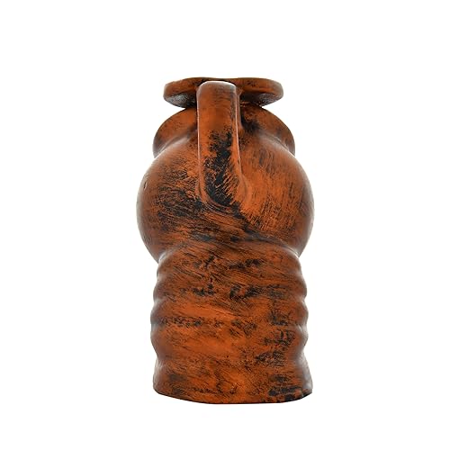 Image of CRAFTAM PolyresinFountain Smoke Backflow Incense Holder with10 Incense Cone Decorative Showpiece