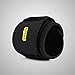 Yosoo Athletic Wrist Support Gym Breathable Neoprene Elastic Wrist Brace Golf Strap Compression Pad for Men and Women Working Out, One Size Adjustable, Black,Single