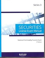 Series 3 Securities License Exam Manual National Commodity Futures Exam 5th edition 1475444990 Book Cover