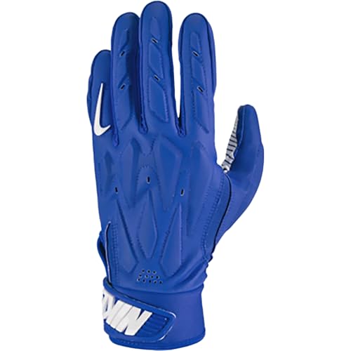 Nike D-Tack 7.0 Lineman Football Gloves Royal | Royal | White, Medium