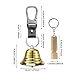 Aymzbd Loud Animal Bell Set Hiking Gear Outdoor Accessories Easy to Use Emergency Whistle Hiking Essentials for Biking Backpacking