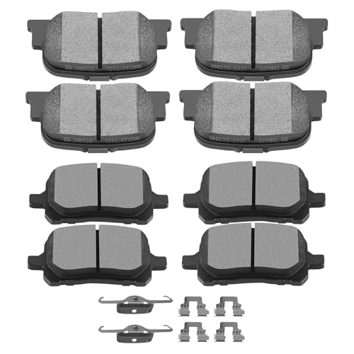 Image of SCITOO D835 D707 Front Rear Brake Pads Sets Fit For Lexus ES300 2000-2001,For Toyota For Camry 2000-2001