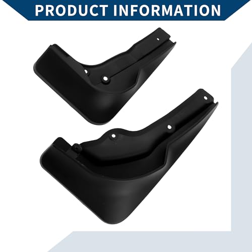 Image of Mud Flaps Splash Guards W /Mount Accessories for Mercedes-Benz C Class(Sport)2013-2015 Front and Rear Mud Guards 1 Set