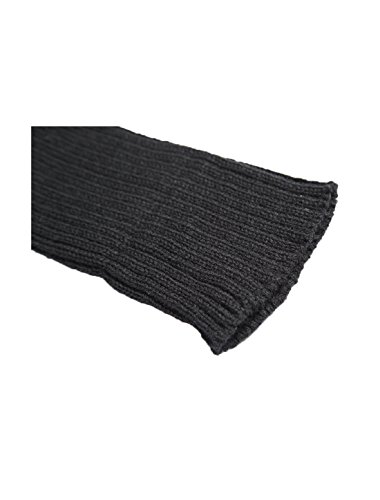 Image of uxcell Women's Knitted Design Solid Warm Thick Knee High Length Ribbed Leg Warmers