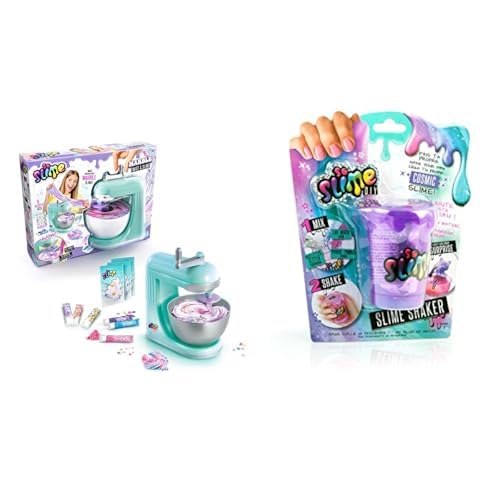 Canal Toys - So Slime SSC 229- DIY Marmorschleim mit Perlen für Dekorationen und Slime Standmixer und So Slime SSC 001- Slime Shaker, Machen Sie Ihren eigenen Schleim mit Slime Shaker, 1 Packung