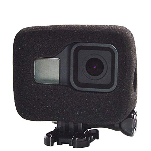 HERO8 �Ή� �h���J�o�[ �P�[�X �^���m�C�Y�΍� ���؂艹�΍� �h���X�|���W�J�o�[ GoPro hero8 �p �A�N�Z�T���[ (�u���b�N)