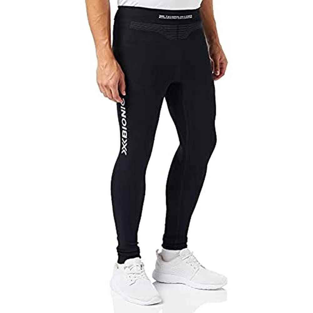 X-Bionic Men's Invent 4.0 Running Pants Men Sports Trousers Running Jogging Training Fitness Gym Compression Baselayer Legging