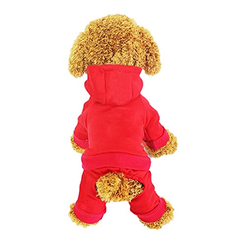 Chándal para perro/gato Lifewheel, chaqueta con capucha, ropa de exterior Cover