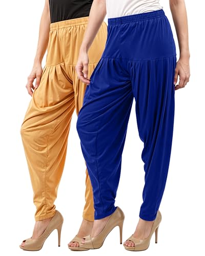 Image of Buy That Trendz Patiala Salwar for Women Relaxed Fit Viscose Patiyala Salwar Harem Bottom Pants
