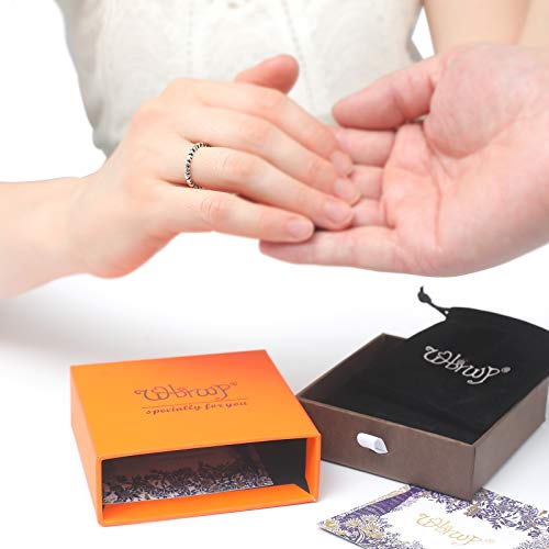 Wbrwp Rose Gold Color Size 10 Stainless Steel Heart Shaped Vintage Classical Heart Ring Simple Plain Stacking Wedding Band Promise Ring Stackable Rings Eternity Promise Rings Present For Her #TOP5