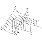 Conception ergonomique : conçus pour une manipulation aisée, ces supports simplifient la préparation des aliments tout en stabilité et praticité pendant la cuisson. support à grillé, accessoire pour friteuse à air chaud
