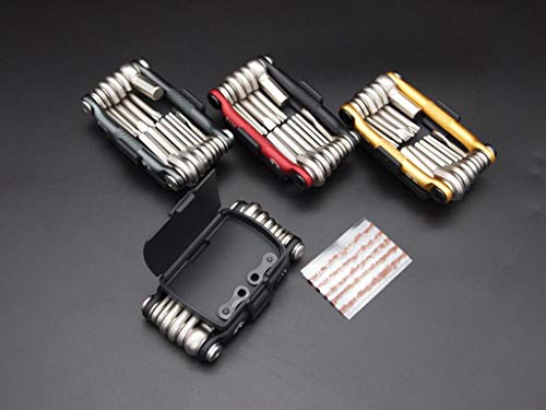 Outil Multi-13 nickel pour vélo et bricolage - Set de 13 clés - 11