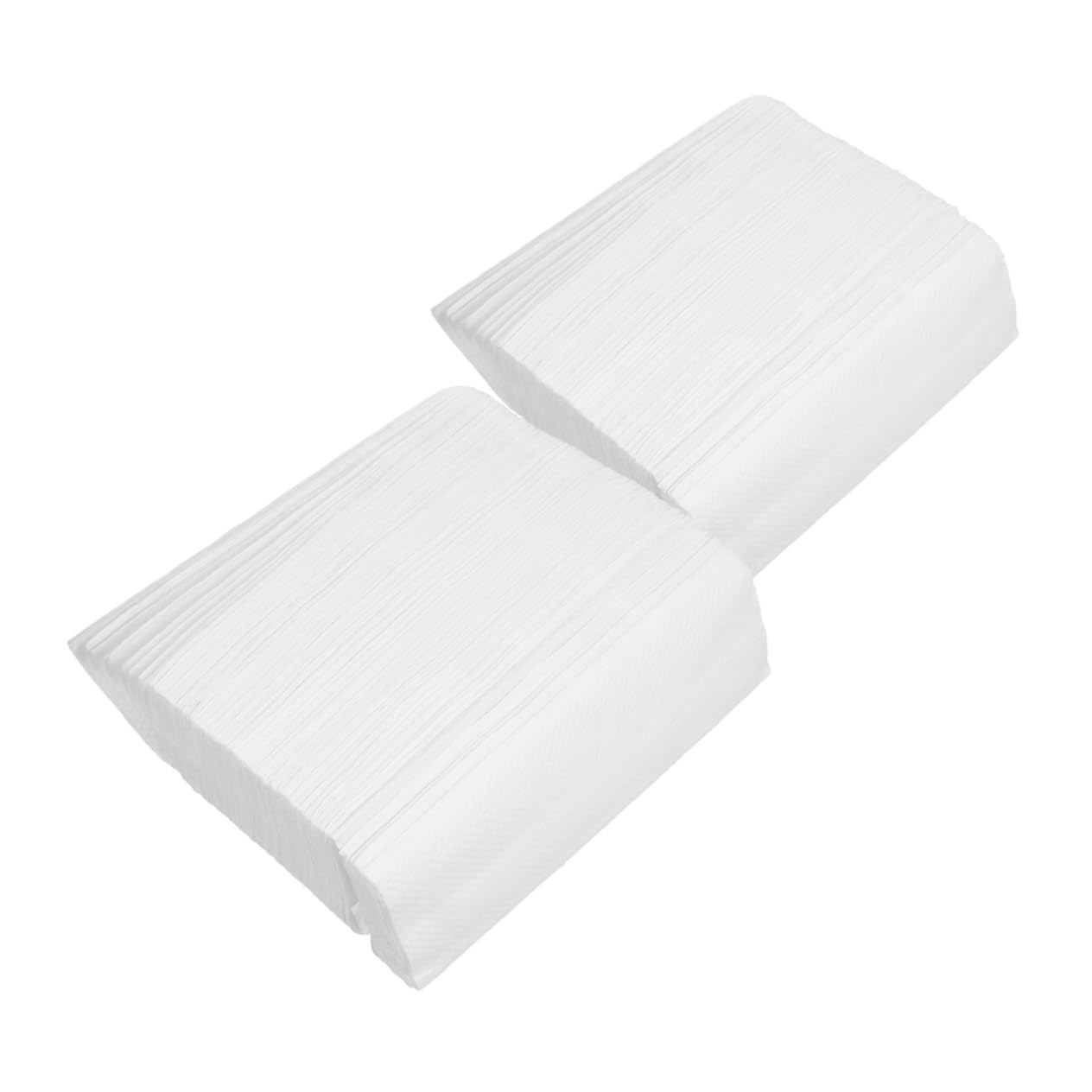 Asciugamani di Carta Monouso 2 Confezioni Bianco per Uso Sanitario | Tessuto Morbido e Altamente Assorbente, Bagno e Locale, Formato Pratico per Servizio Ospiti