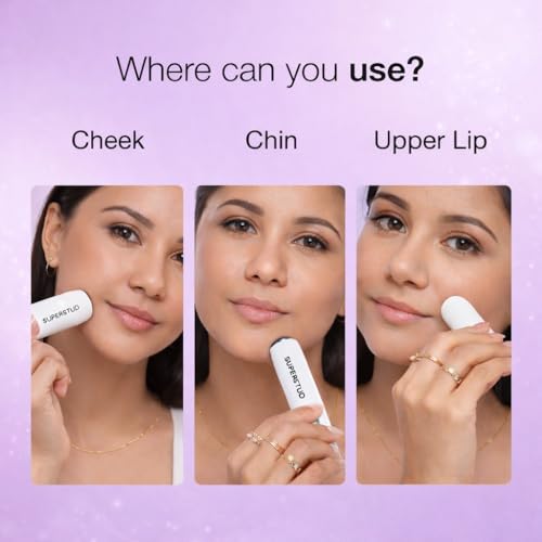 Image of SUPERSTUD Face Trimmer for Women Facial Hair || Facial Hair Removal Machine || || Rechargeable Electric Trimmer for Woman || 1 Year Warranty || Face, Upper Lips, Chin, Peach Fuzz and Eyebrow Trimmer - 90 Min Runtime