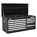 Price comparison product image Sealey AP41149B Heavy-Duty 14 Drawer Topchest with Ball Bearing Runners, 1025mm x 435mm x 490mm, Black