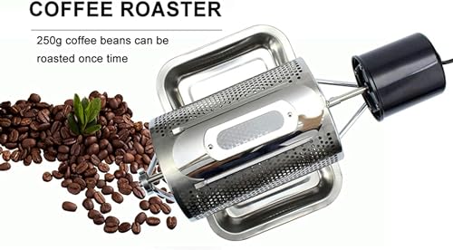 Torréfacteur de café 40W en acier inoxydable pour débutants et fruits secs - 3
