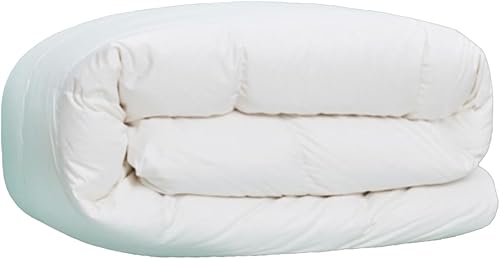 linens delight Highland Feather - Edredón de plumón de ganso hutterita canadiense tamaño Queen - 725 Fill Power