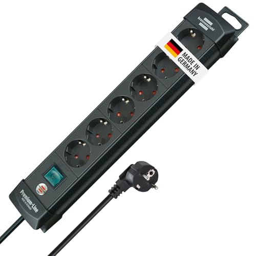 Brennenstuhl 1951160100 Premium-Line, 6-voudig stekkerdoos