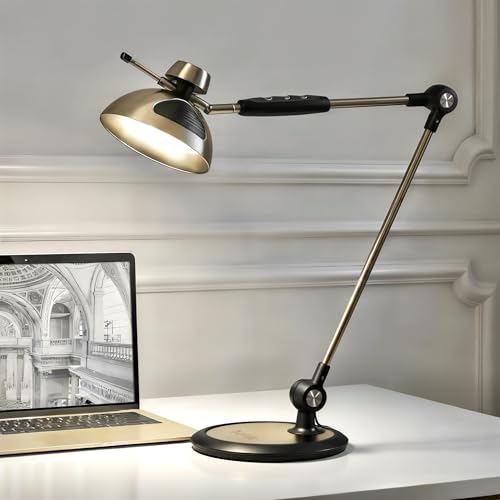 Lampe de bureau LED OTUS flexible pour éclairer un espace de travail sombre