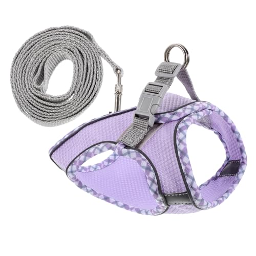 FONDOTIN 1 セット チェスト スト ロープ セット 犬 ハーネス 犬7