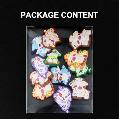 Image of CUNUEN Cute Animals Charms for Clogs Shoe Decoration