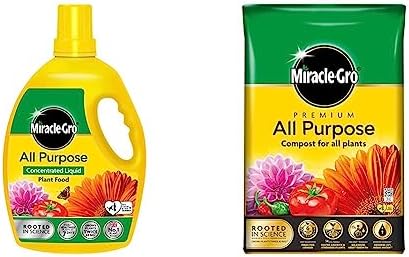 Miracle Gro All Purpose Concentrated Liquid Plant Food, 800ml