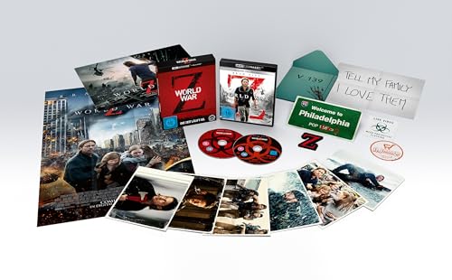 World War Z (Collector’s Edition) (Extended Edition) – 4K Blu-ray (UHD + Blu-ray Disc)