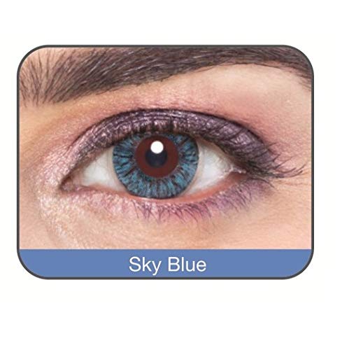 Affaires Soft Color Cosmetic lens Yearly Disposable Contact lenses,One Tone (2 Lens Pack) (Gray) (B071ZW45HS) Amazon Price History, Amazon Price Tracker