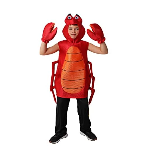 Juguetutto - Disfraz Cangrejo para niño y niña (3-4 años)
