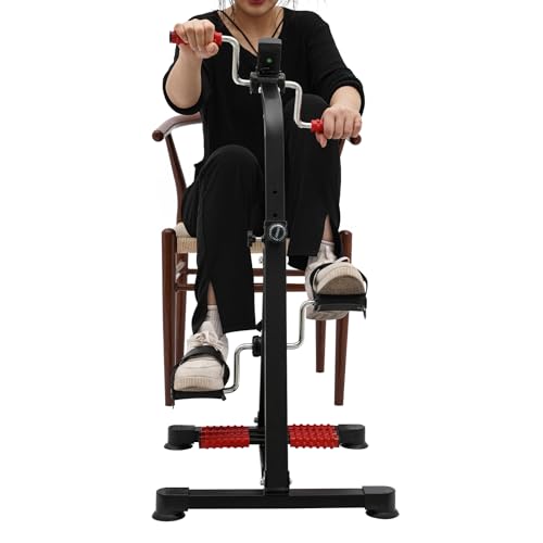 Bicicleta Pedalera Negra con Display LCD y Resistencia Ajustable miniatura 1