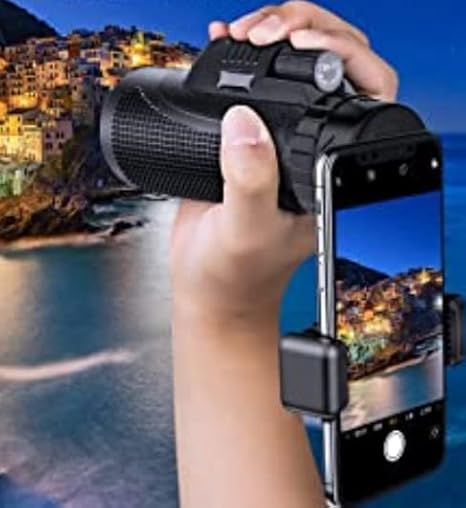 Amazon Co Jp 単眼鏡 望遠鏡 Hd 12x50高倍率レンズ 12倍 広角 スマホ望遠レンズ スーパーズーム スマートフォン対応 99 8 高透過率 防水霧 耐衝撃 花火大会 撮影 野鳥観察 自然観察 野球観戦 運動会 コンサート 山登り 固定用三脚付き 家電 カメラ