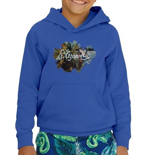 Sweat à Capuche Enfant Cezanne en coton premium pour les passionnés d'art